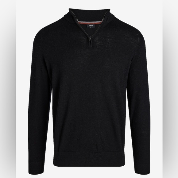 Express | Merino Wool Sweater | Mens | Large | Black - Picture 2 of 3
